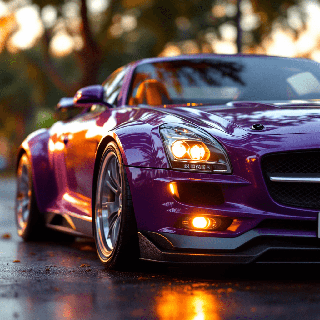 Luxury Sports Car - AI Generated